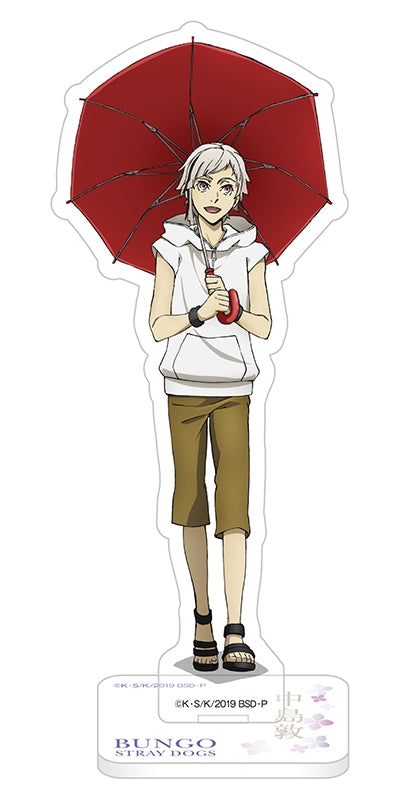 (Goods - Acrylic Stand) [Bungo Stray Dogs] Acrylic Stand 8th Anniversary Yokohama in the Rain Ver. / Atsushi Nakajima