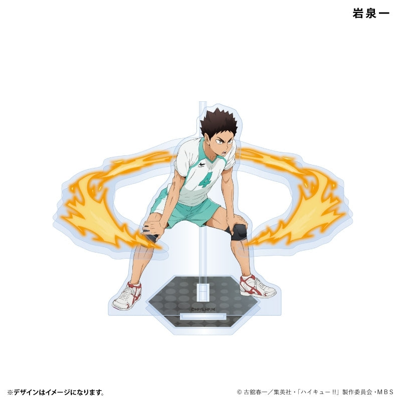 (Goods - Acrylic Stand) [Haikyu!!] Effect Acrylic Stand Uniform Ver. Hajime Iwaizumi