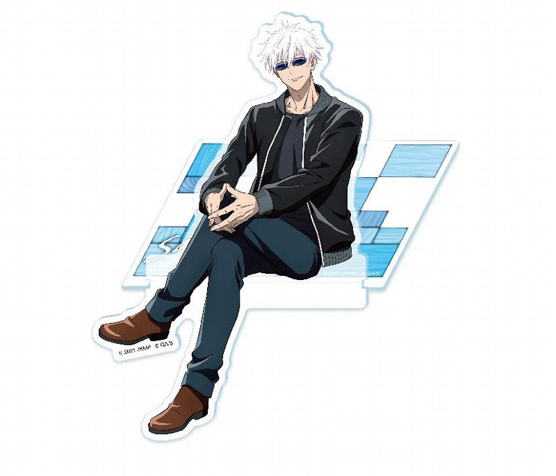 (Goods - Acrylic Stand) [Jujutsu Kaisen] The Movie 0 Sitting Acrylic Stand 2. Satoru Gojo