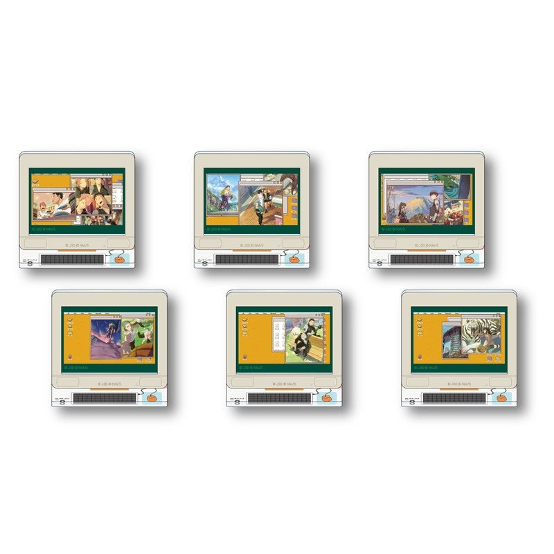 (1BOX=6)(Goods - Acrylic Stand) Kaiju No. 8 Konomi Okonogi PC Trading Acrylic Diorama(Blind Box -Single)