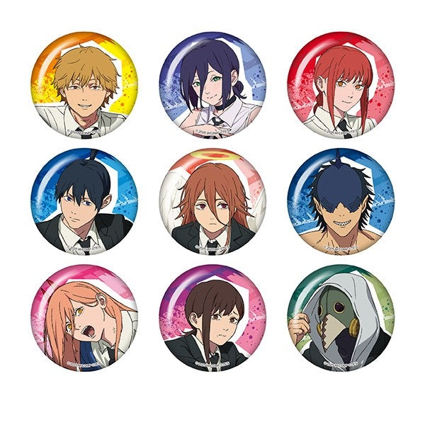 (Goods - Badge) Chainsaw Man - The Movie: Reze Arc Glitter Button Badge Collection (Blind Box - Single)