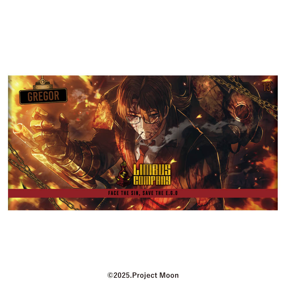 (Goods - Towel) LIMBUS COMPANY Visual Bath Towel ⑫Gregor