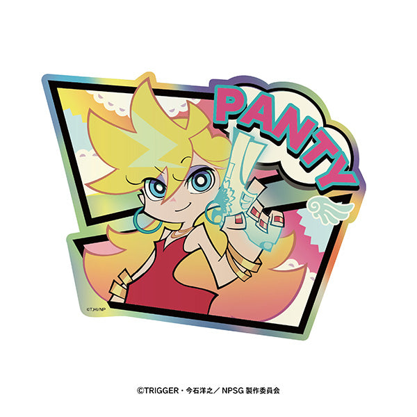 (Goods - Sticker) New PANTY ＆ STOCKING with GARTERBELT Prismatic Travel Sticker 1 Panty