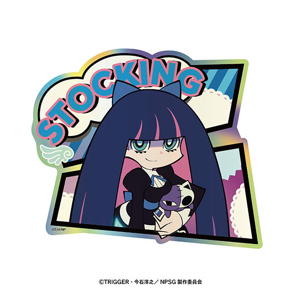 (Goods - Sticker) New PANTY ＆ STOCKING with GARTERBELT Prismatic Travel Sticker 2 Stocking