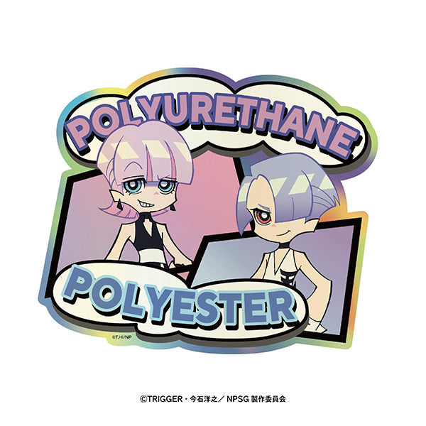 (Goods - Sticker) New PANTY ＆ STOCKING with GARTERBELT Prismatic Travel Sticker 5 Polyester & Polyurethane