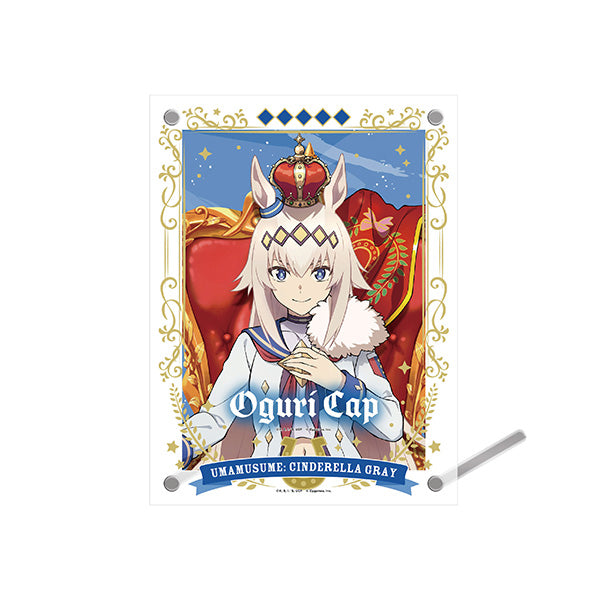 (Goods - Acrylic Panel) Umamusume: Cinderella Gray Acrylic Frame with a Photo Card (Champions) Oguri Cap