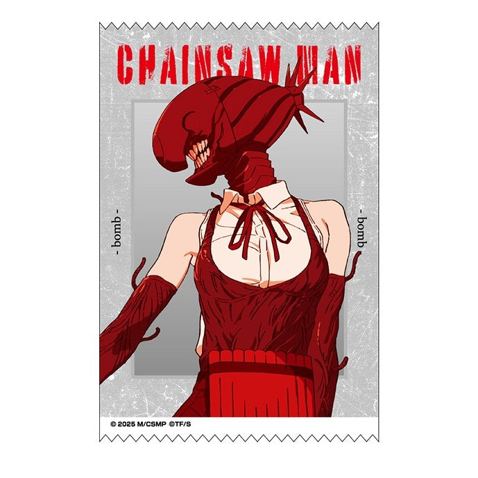 (Goods - Sticker) Chainsaw Man – The Movie: Reze Arc Satin Cross Sticker 8. Bomb