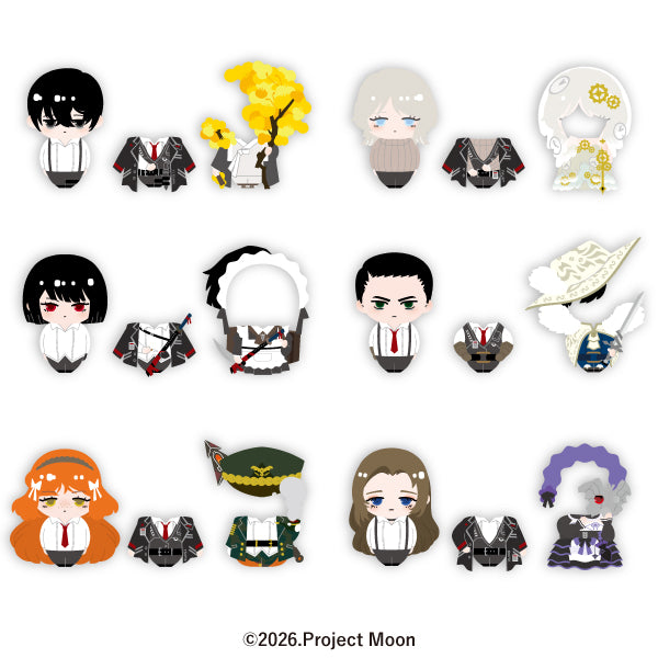 (Goods - Badge) LIMBUS COMPANY Petachen Badge Collection (Blind Box -Single)