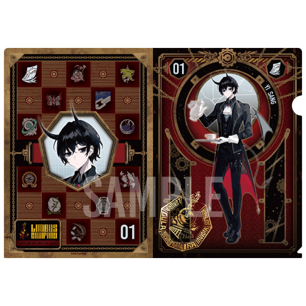 (Goods - Clear File) Limbus Company Metallic Clear File (12 Types)