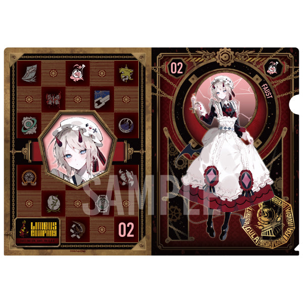 (Goods - Clear File) Limbus Company Metallic Clear File (12 Types)
