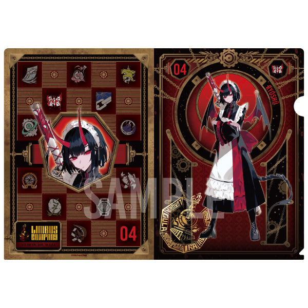 (Goods - Clear File) Limbus Company Metallic Clear File (12 Types)