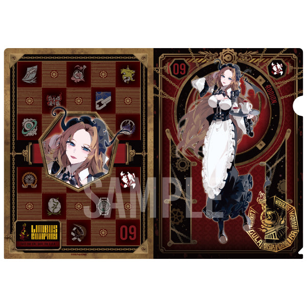 (Goods - Clear File) Limbus Company Metallic Clear File (12 Types)