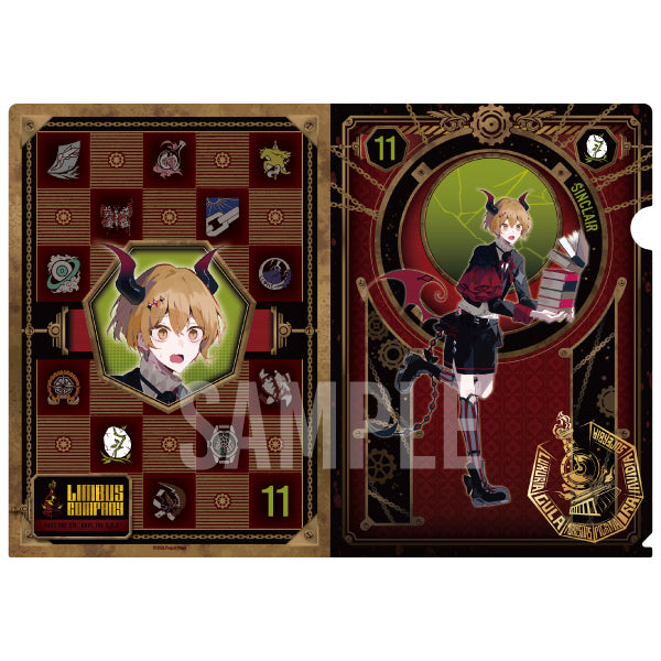 (Goods - Clear File) Limbus Company Metallic Clear File (12 Types)