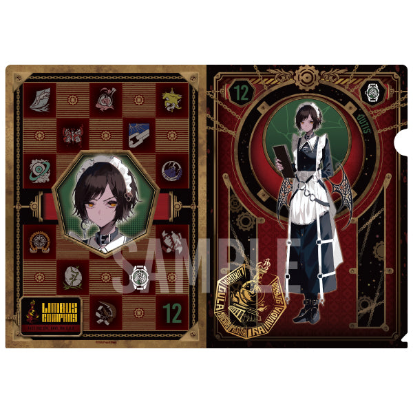 (Goods - Clear File) Limbus Company Metallic Clear File (12 Types)