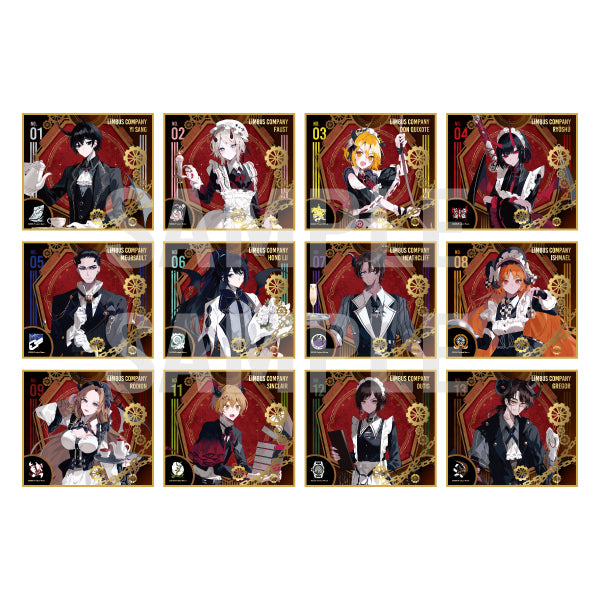 (Goods - Artboard) Limbus Company Visual Artboard Collection (Blind Box -Single)