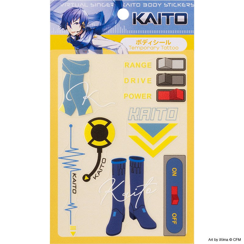 (Goods - Sticker) Piapro Characters Body Sticker KAITO