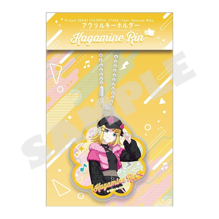 [Hatsune Miku: Colorful Stage!] Acrylic Keychain 22 Kagamine Rin