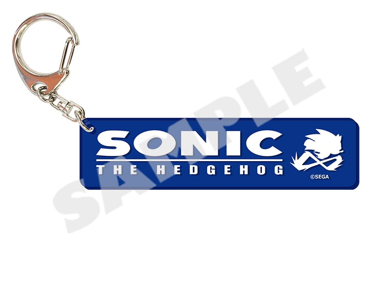 (Goods - Keychain) Sonic the Hedgehog Logo Acrylic Keychain Sonic