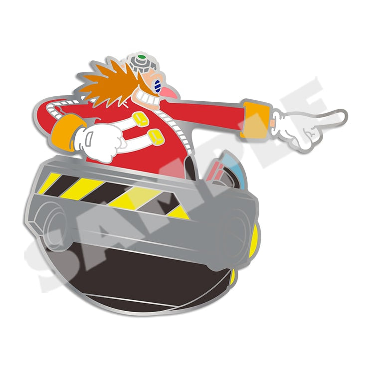 (Goods - Badge) Sonic the Hedgehog Basic Series Pin Badge 06 Doctor Eggman