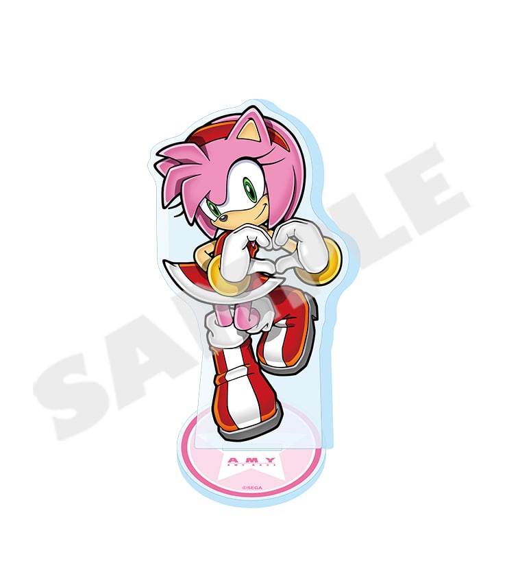 (Goods - Acrylic Stand) Sonic the Hedgehog Basic Series Acrylic Stand 04 Amy