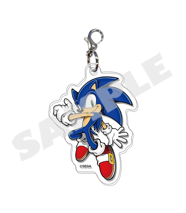 (Goods - Charm) Sonic the Hedgehog Basic Series Acrylic Charm 01 Sonic