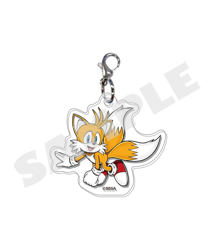 (Goods - Charm) Sonic the Hedgehog Basic Series Acrylic Charm 02 Tails