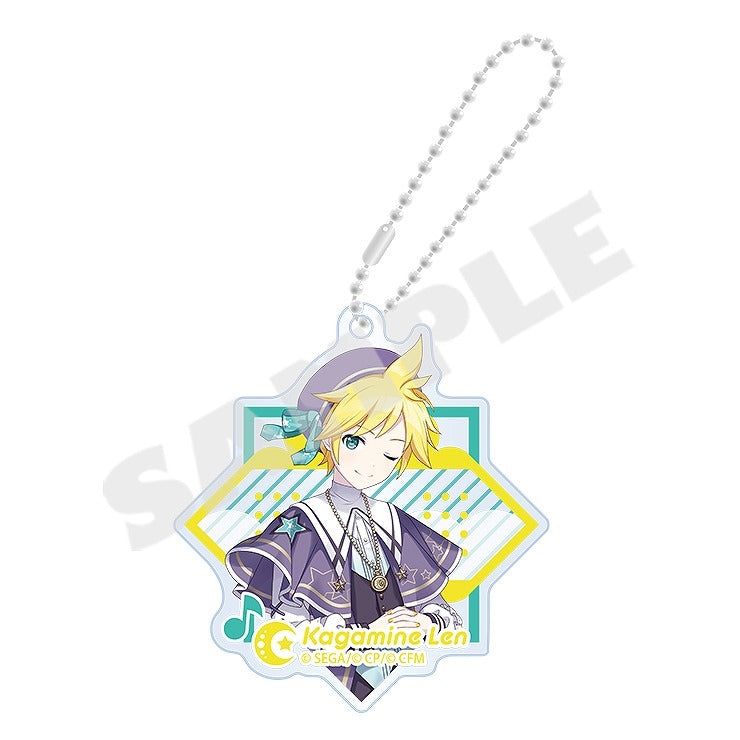 (Goods - Keychain) Hatsune Miku: Colorful Stage! Acrylic Keychain vol. 4 Kagamine Len