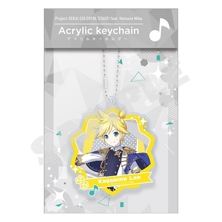 (Goods - Keychain) Hatsune Miku: Colorful Stage! Acrylic Keychain vol. 5 Kagamine Len
