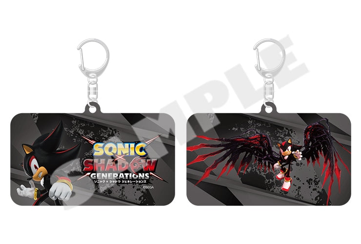 (Goods - Keychain) Sonic X Shadow Generations Lenticular Acrylic Keychain