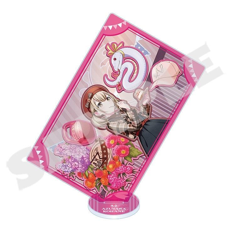 (Goods - Acrylic Stand) Hatsune Miku: Colorful Stage! Anniversary/Birthday Art 2022-2023 Card-shaped Acrylic Stand Kohane Azusawa