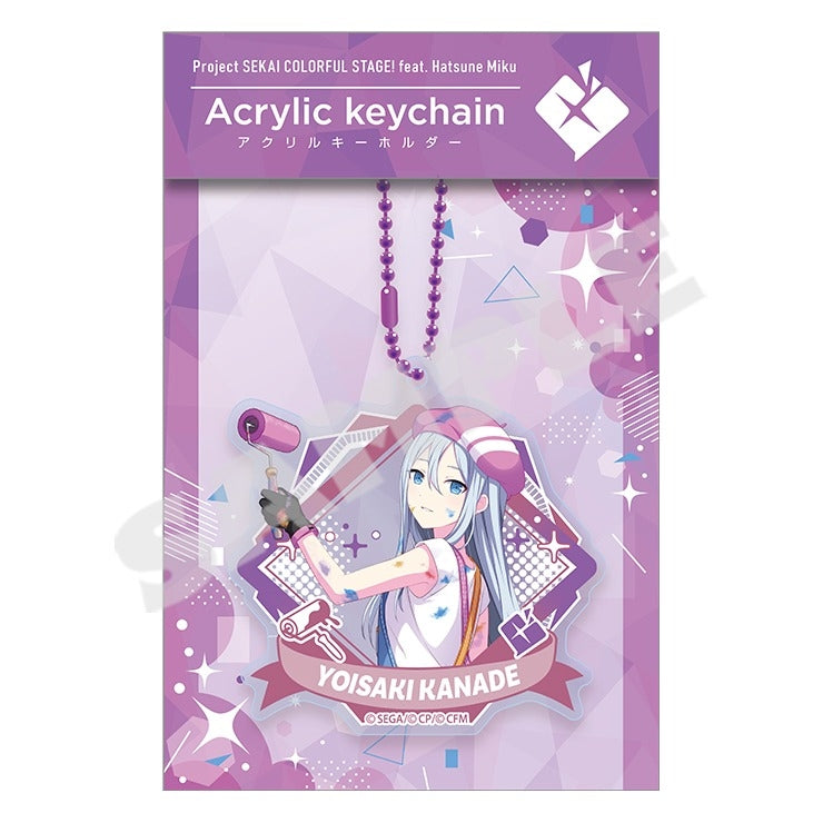 (Goods - Keychain) Hatsune Miku: Colorful Stage! Acrylic Keychain vol. 9 Yoisaki Kanade
