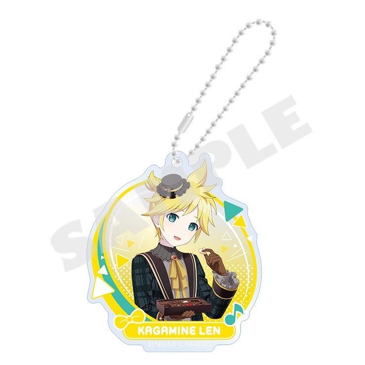 (Goods - Keychain) Hatsune Miku: Colorful Stage! Acrylic Keychain vol. 11 Kagamine Len