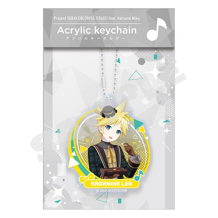 (Goods - Keychain) Hatsune Miku: Colorful Stage! Acrylic Keychain vol. 11 Kagamine Len