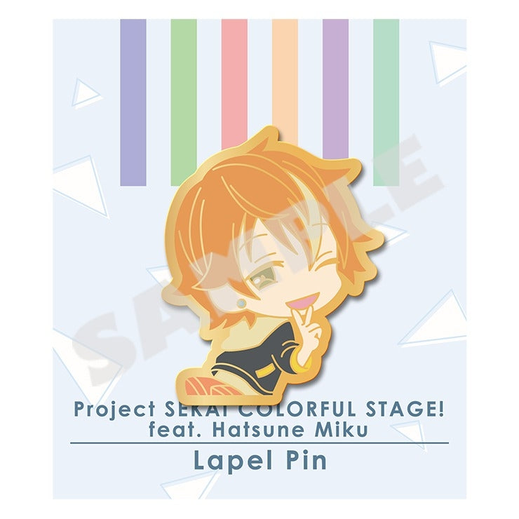 (Goods - Badge) Hatsune Miku: Colorful Stage! Pin Badge vol. 2 Akito Shinonome