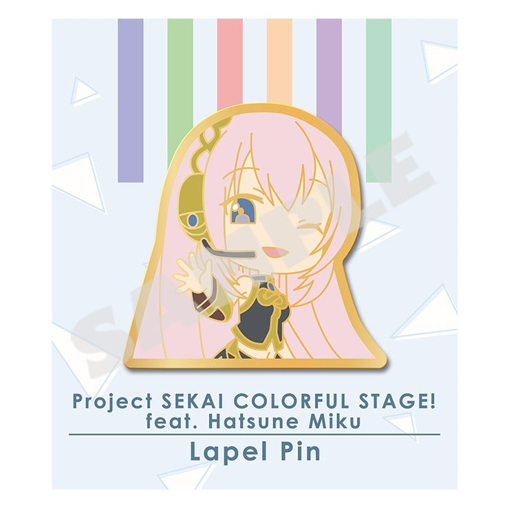 (Goods - Badge) Hatsune Miku: Colorful Stage! Pin Badge vol. 2 Megurine Luka