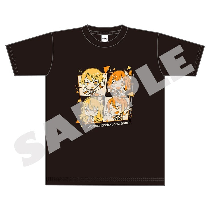 (Goods - Shirt) Hatsune Miku: Colorful Stage! T-shirt vol. 2 Wonderlands x Showtime L Size