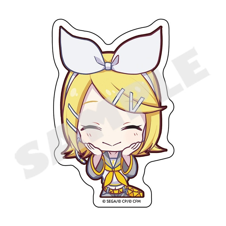(Goods - Sticker) Hatsune Miku: Colorful Stage! Sticker Kagamine Rin