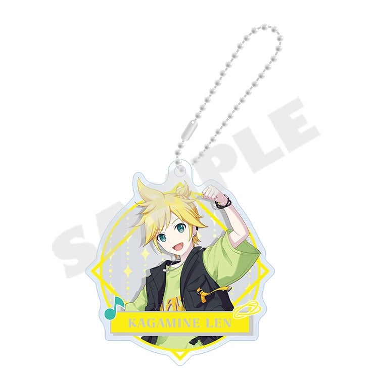 (Goods - Keychain) Hatsune Miku: Colorful Stage! Acrylic Keychain vol. 16 Kagamine Len