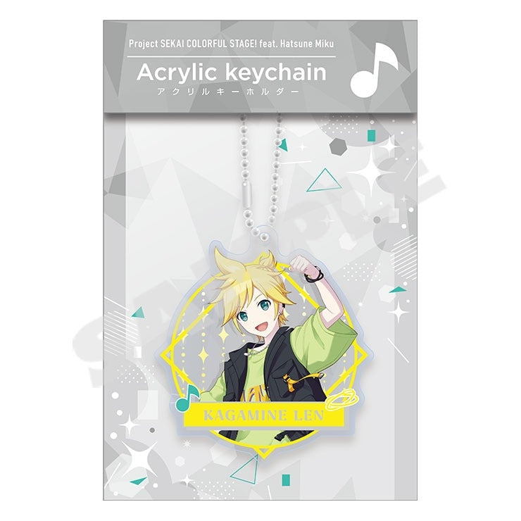 (Goods - Keychain) Hatsune Miku: Colorful Stage! Acrylic Keychain vol. 16 Kagamine Len