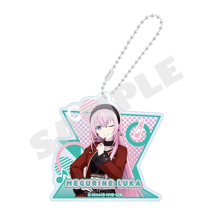 (Goods - Keychain) Hatsune Miku: Colorful Stage! Acrylic Keychain vol. 17 Megurine Luka
