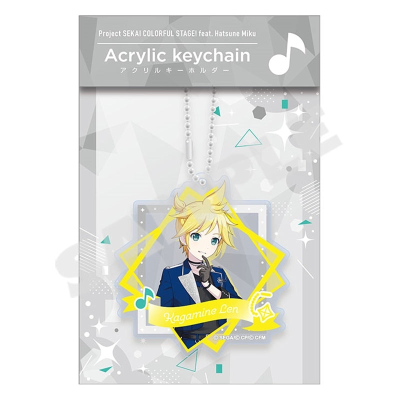 (Goods - Keychain) Hatsune Miku: Colorful Stage! Acrylic Keychain vol. 19 Kagamine Len