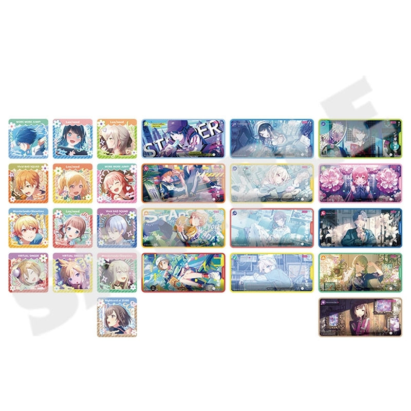 (1BOX=7)(Goods - Sticker) Hatsune Miku: Colorful Stage! Commemorative Stickers Collection vol. 9 A (26 Types Total + Rare)(Blind Box -Single)