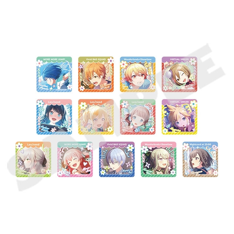(1BOX=7)(Goods - Sticker) Hatsune Miku: Colorful Stage! Commemorative Stickers Collection vol. 9 A (26 Types Total + Rare)(Blind Box -Single)