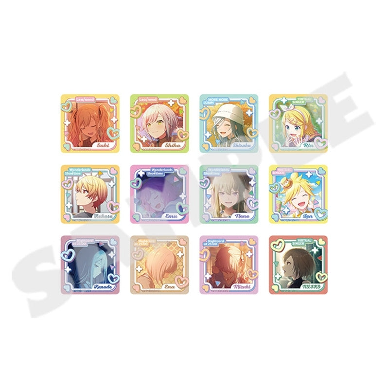 (1BOX=7)(Goods - Sticker) Hatsune Miku: Colorful Stage! Commemorative Stickers Collection vol. 9 C (24 Types Total + Rare)(Blind Box -Single)