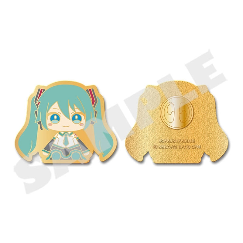 (Goods - Pin Badge) Hatsune Miku: Colorful Stage! My Sekai Pin Badge - Hatsune Miku Plush