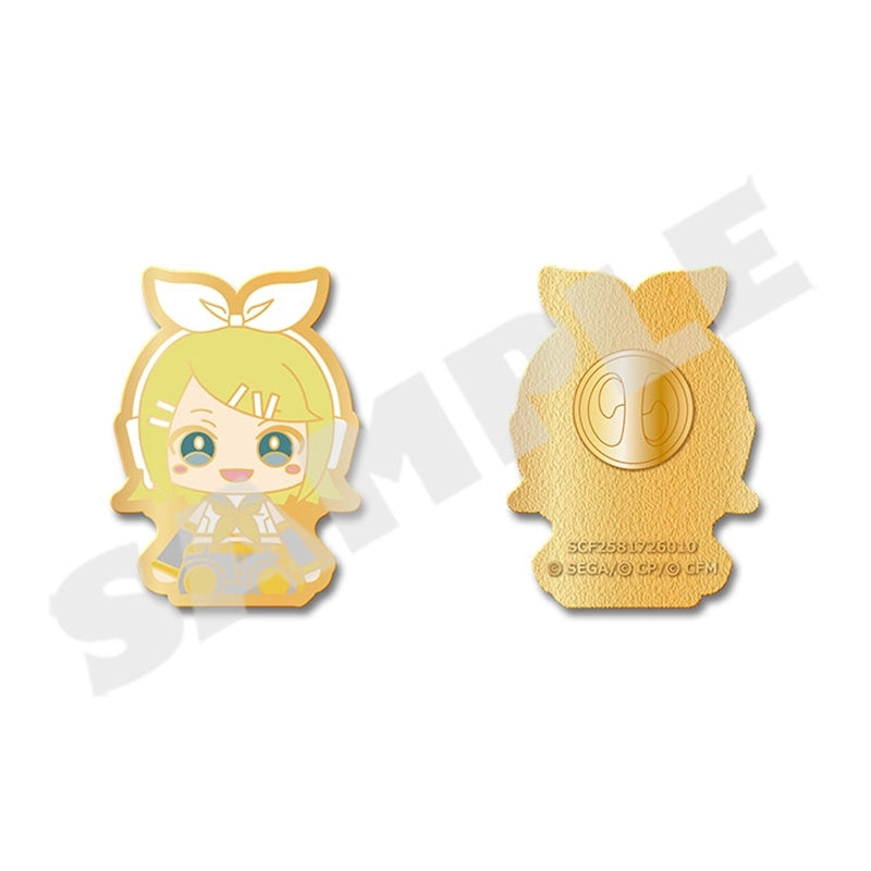 (Goods - Pin Badge) Hatsune Miku: Colorful Stage! My Sekai Pin Badge - Kagamine Rin Plush