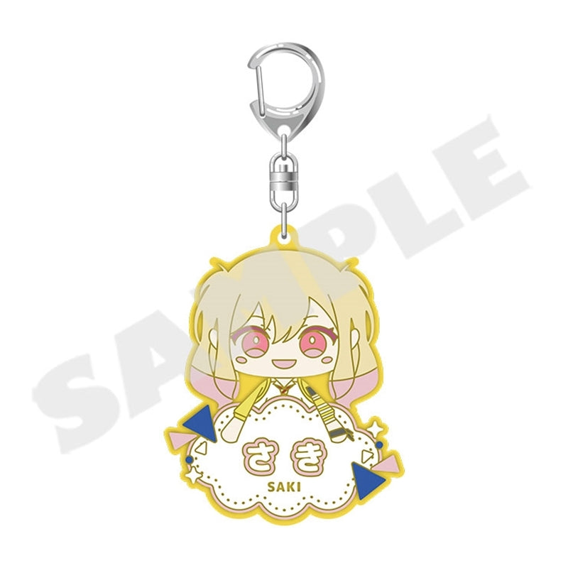 (Goods - Keychain) Hatsune Miku: Colorful Stage! My Sekai Name Keychain - Saki Tenma Plush
