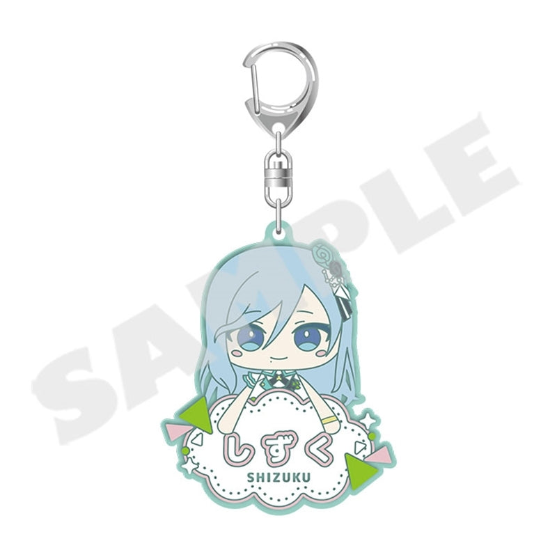(Goods - Keychain) Hatsune Miku: Colorful Stage! My Sekai Name Keychain - Shizuku Hinomori Plush
