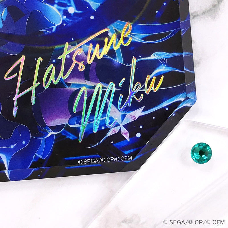 (Goods - Ornament) Hatsune Miku: Colorful Stage! World Link Acrylic Block Stand Megurine Luka