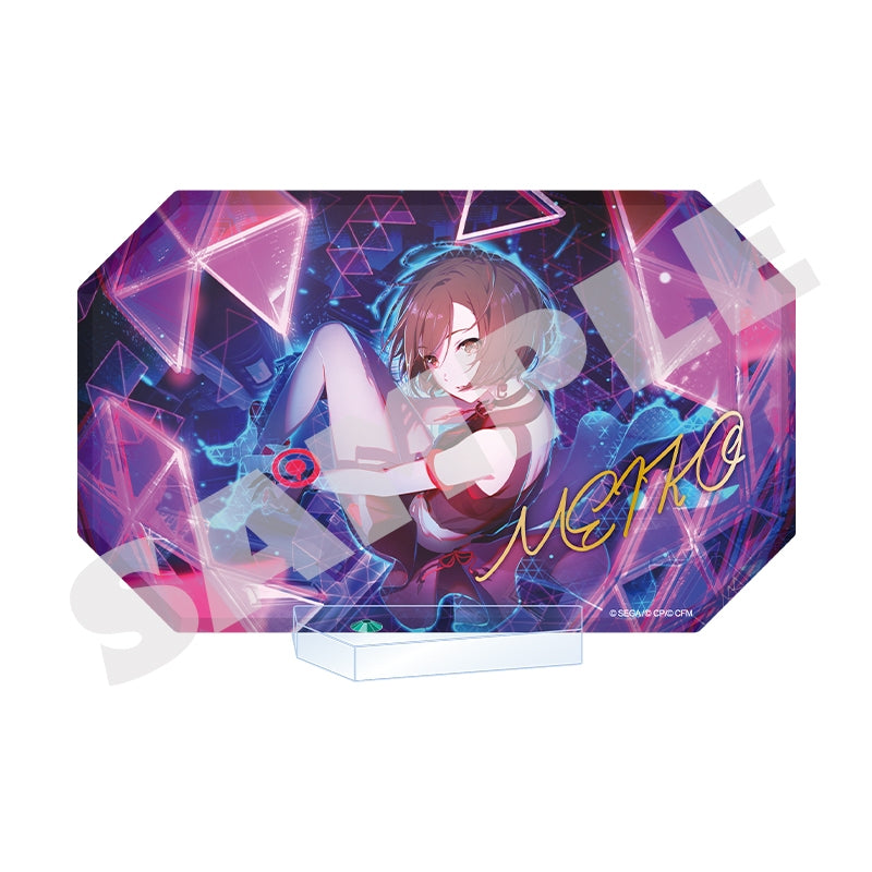 (Goods - Ornament) Hatsune Miku: Colorful Stage! World Link Acrylic Block Stand MEIKO